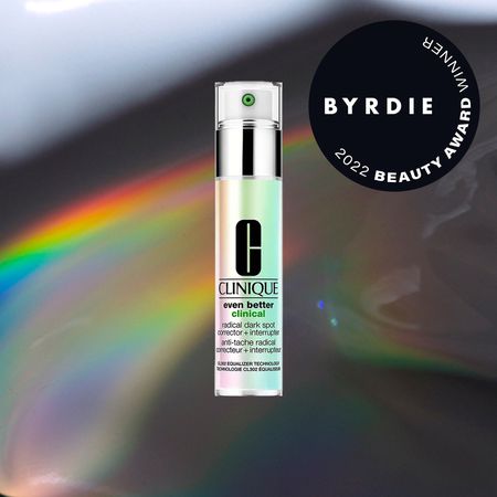 Clinique Even Better Clinical Radical Dark Spot Corrector + Interrupter: Byrdie 2022 Beauty Award Winner for Best Serum for Hyperpigmentation