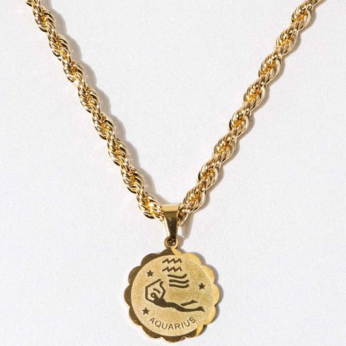 Divination Zodiac Necklace ($89)