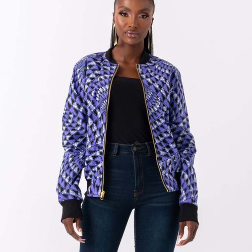 Abe African Print Reversible Bomber Jacket ($90)