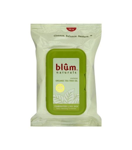 Daily Combination/Oily Skin Towelettes, Tea Tree Oil, 30 Count