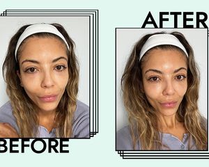 Charlotte Tilbury Charlotte's Magic Cream Results on Gabrielle Dyer