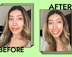 Drunk Elephant Umbra Tinte SPF Results on Karla Ayala