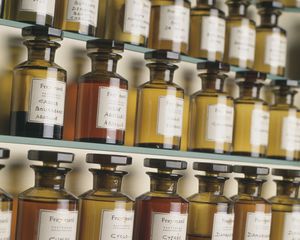 Bottles at Fragonard Perfume Museum