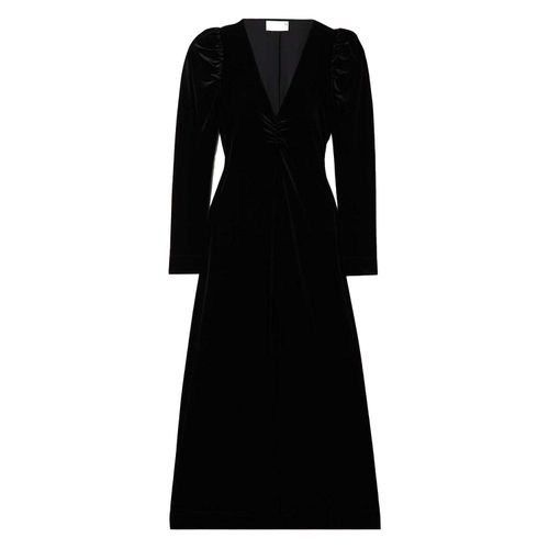 Stretch Recycled-Velvet Maxi Dress ($295)