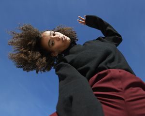 Portrait of young woma