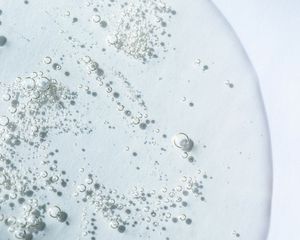 glycolic acid texture close up 