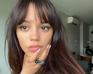 Jenna Ortega with Birkin Bangs 
