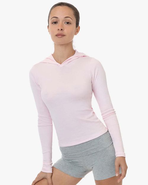 Los Angeles Apparel rib hoodie 