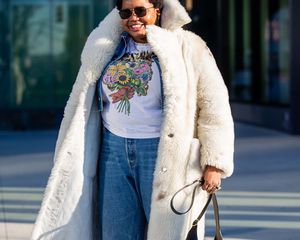 Gabriella Karefa-Johnson during NYFW in 2021