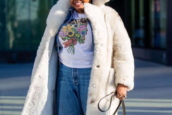 Gabriella Karefa-Johnson during NYFW in 2021