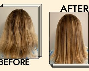 Living Proof Perfect Hair Day 5-in-1 Styling Treatment Results on Melony Forcier