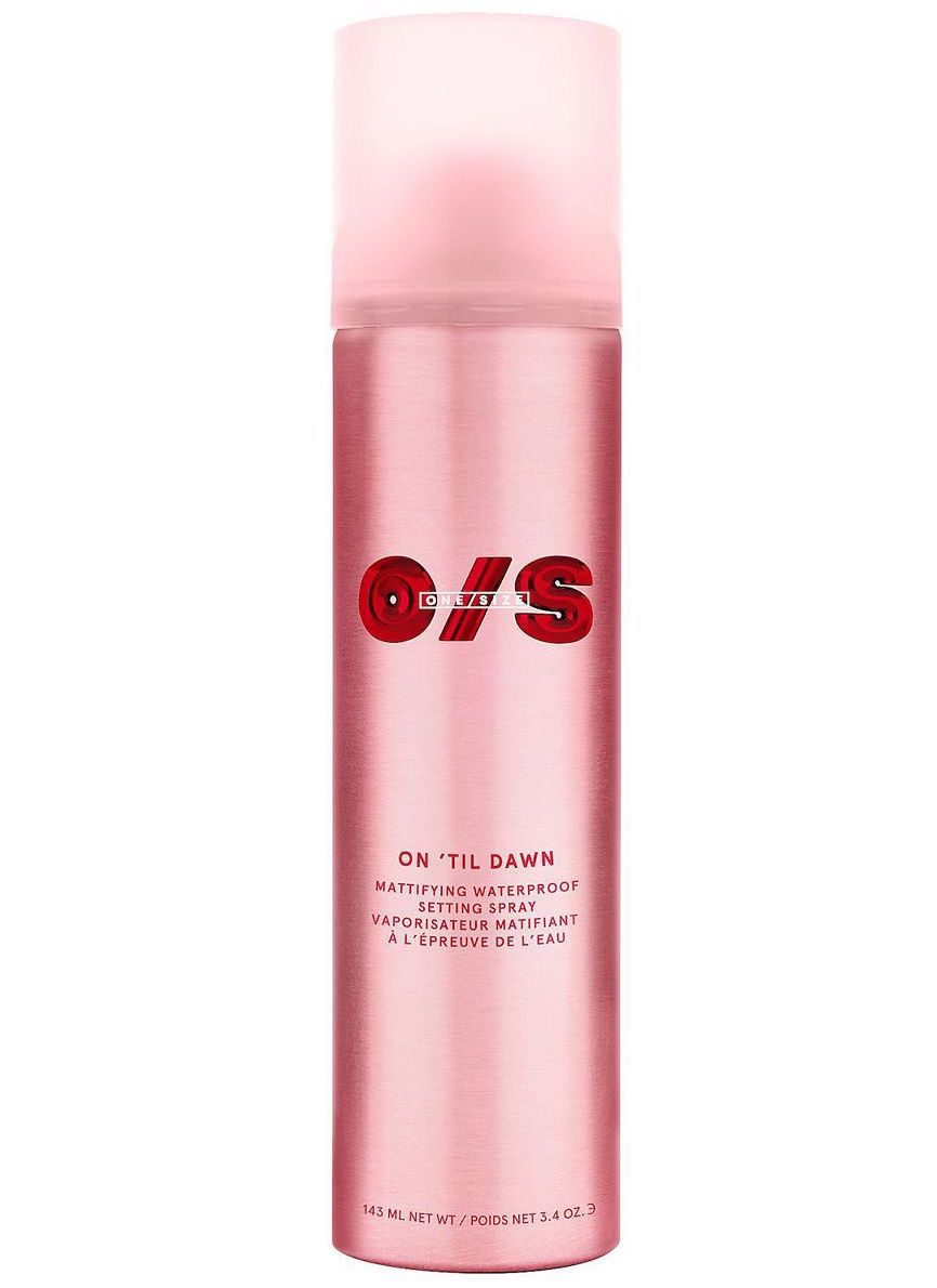One/Size by Patrick Starr On &lsquo;Till Dawn Mattifying Waterproof Setting Spray