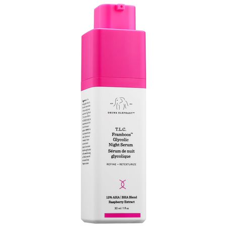 Drunk Elephant T.L.C. Framboos Glycolic Resurfacing Night Serum