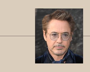 Robert Downey Jr. with a goatee