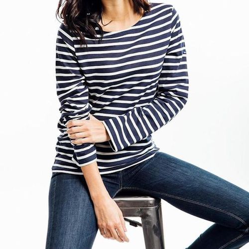Saint James Authentic Breton Stripe Shirt