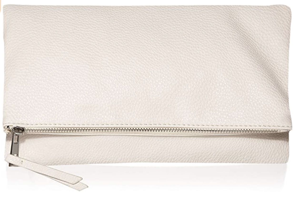 The Drop Southampton Zipper Foldover Clutch