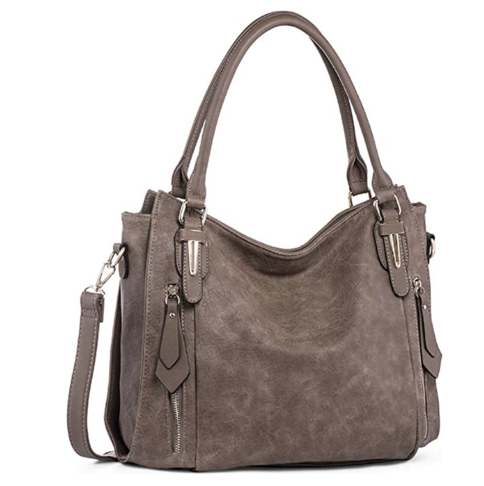 Uncle.Y Leather Zipper Tote