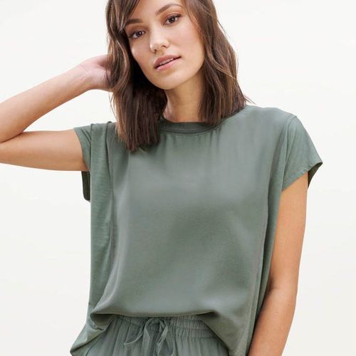 Splendid Naya Silk Mix Tee