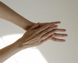 Close up of hands