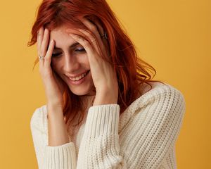 transgender woman studio portrait