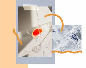 cocktail bring poured