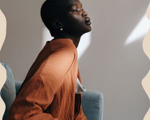 woman looking in the distance