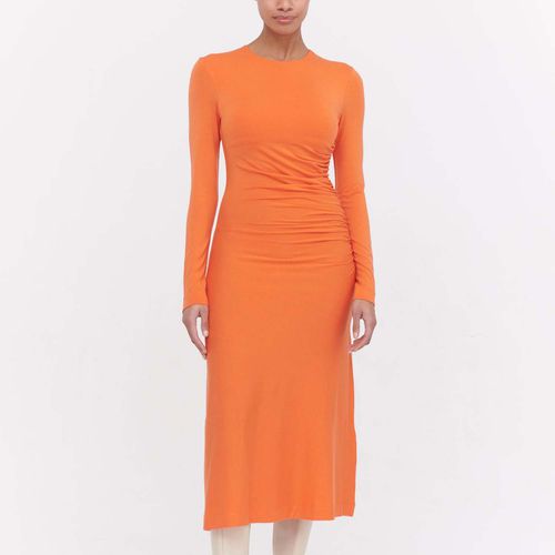 Hyacinth Tencel Ruched Dress ($133)