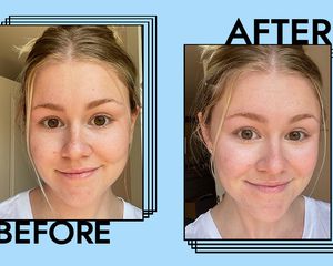 Tula Glow & Get It Eye Balm Results on Melony Forcier