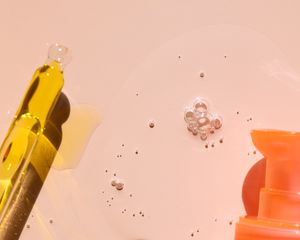 dropper and pump with oil spills