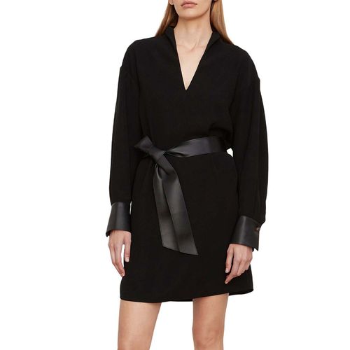 Long Sleeve Recycled Wool Blend Dress ($395)