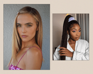 Normani and Zoey Deutch with mean girl hair